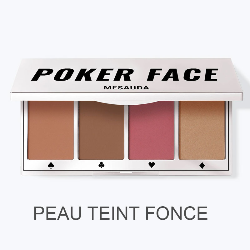 Mesauda Palette Poker Face Dark 04 4x5gr